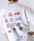 FREDY & GLOSTER(フレディ アンド グロスター) 【PEPSI×DISCUS ATHLETIC】コラボ プリント 半袖Tシャツ
