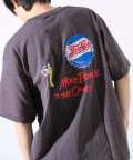FREDY & GLOSTER(フレディ アンド グロスター) 【PEPSI×DISCUS ATHLETIC】コラボ プリント 半袖Tシャツ