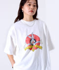 FREDY & GLOSTER(フレディ アンド グロスター) 【WARNER×DISCUS ATHLETIC】コラボ プリント 半袖Tシャツ