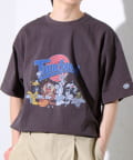 FREDY & GLOSTER(フレディ アンド グロスター) 【WARNER×DISCUS ATHLETIC】コラボ プリント 半袖Tシャツ