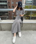 one after another NICE CLAUP(ワンアフターアナザー ナイスクラップ) 【WEB限定リバイバル】しぼしぼマルチウェイワンピース