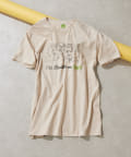 ear PAPILLONNER(イア パピヨネ) 【ROCK OFF（ロックオフ）】THE BEATLES（ビートルズ）/OUTLINE FACES ON APPLE/ロックプリントTシャツ
