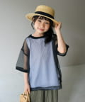 OUTLET(アウトレット) 【CIAOPANIC TYPY】【KIDS】シアーオーガンジーTee