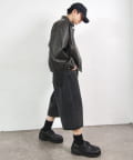 WHO'S WHO gallery】ストライプデニムハーフパンツ | OUTLET