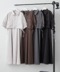 NICE CLAUP / OLIVE des OLIVE OUTLET(ナイスクラップ  / オリーブ デ オリーブ アウトレット) 5分袖配色ステッチジャケットワンピースセット