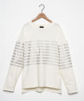CIAOPANIC(チャオパニック) 【WOBURN WALK/ウォーボーン ウォーク】FISHERMAN BOAT NECK SHIRT－ SNAPPED SHOULDER / SOLI