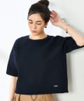 NOLLEY'S(ノーリーズ) 《手洗い可能》ホールガーメントニットTシャツ