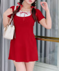OLIVE des OLIVE(オリーブ デ オリーブ) 【Cherry Collection】チェリーコレクションミニワンピ