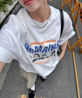 CIAOPANIC(チャオパニック) ピグメントバンドTEE