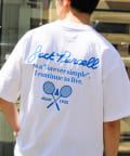 FREDY & GLOSTER(フレディ アンド グロスター) 【Jack Purcell】コーマ天竺 バックプリント グラフィックTシャツ