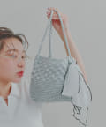 Lattice(ラティス) ラメメタリックバッグ