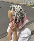 Lattice(ラティス) ローズスカーフ