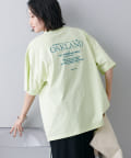 DISCOAT(ディスコート) 【ユニセックス】カラー刺繍ロゴTシャツ
