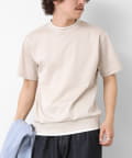 NOLLEY'S(ノーリーズ) 《接触冷感》スーピマコットン ダブルカラーTee