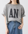 PUAL CE CIN(ピュアルセシン) スーピマコットンBIGロゴショートTシャツ