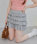 NICE CLAUP / OLIVE des OLIVE OUTLET(ナイスクラップ  / オリーブ デ オリーブ アウトレット) 【RMAF】小花柄カットティアードミニスカート