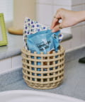 BIRTHDAY BAR(バースデイバー) 【SAHIR サヒール】Pottery round basket