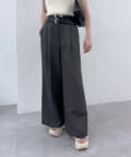 mline(エムライン) [mline]２ベルトタックパンツ