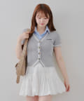NICE CLAUP / OLIVE des OLIVE OUTLET(ナイスクラップ  / オリーブ デ オリーブ アウトレット) 【RMAF】【1枚でトレンドコーデが出来る】2WAYドッキングカーデイガン