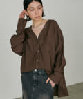 LARUTA(ラルータ) 2wayVネックスキッパーシャツ