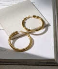 Lattice(ラティス) ＜ステンレス＞フープピアス