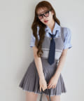 one after another NICE CLAUP(ワンアフターアナザー ナイスクラップ) ニットミニセットアップ