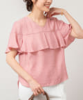 NOLLEY'S(ノーリーズ) ◇【WEB限定】《セットアップ対応》ジュピター半袖フリルブラウス