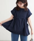 natural couture(ナチュラルクチュール) サイドドロストトップス