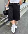 CIAOPANIC TYPY(チャオパニックティピー) 【UNISEX】ハーフスタッズカーゴパンツ