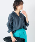 NOLLEY'S(ノーリーズ) 《セットアップ対応》シアーローン２WAYシャツ