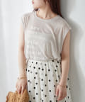 NICE CLAUP / OLIVE des OLIVE OUTLET(ナイスクラップ  / オリーブ デ オリーブ アウトレット) 【RMAF】大人シアーロゴタンク
