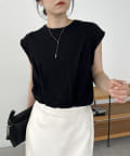 CAPRICIEUX LE'MAGE(カプリシュレマージュ) 〈VERSEAU/ヴェルソー〉ツイストスリーブTシャツ