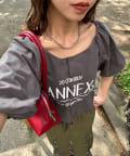 CIAOPANIC(チャオパニック) バルーンスリーブTシャツカーデ