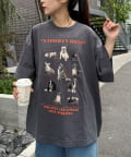 CIAOPANIC TYPY(チャオパニックティピー) 【SOUNDS GOOOOD】パウダー加工プリント&刺繍TEE