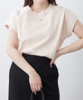 Remind me and forever(リマインドミーアンドフォーエバー) 【8色展開！】オーガニック素材、華奢見えフレンチTシャツ