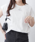 Remind me and forever(リマインドミーアンドフォーエバー) 【8色展開！】オーガニック素材、華奢見えフレンチTシャツ