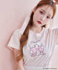 one after another NICE CLAUP(ワンアフターアナザー ナイスクラップ) 【mikko コラボ】プリントTシャツ
