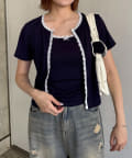 mline(エムライン) [mline]レースキャミカーデセット