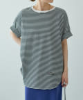 PUAL CE CIN(ピュアルセシン) 【汗シミ防止】ワンポイントロゴTシャツ