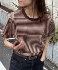 CIAOPANIC TYPY(チャオパニックティピー) 【UNISEX】ミニボーダーTEE