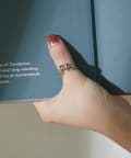 BIRTHDAY BAR(バースデイバー) Silver knot ring シルバーノットリング