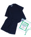 FREDY & GLOSTER(フレディ アンド グロスター) 【3点セット】パイルセットアップ Tシャツ＆ショーツ＆収納バッグ