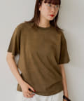 Kastane(カスタネ) 【WHIMSIC/2サイズ展開】サンフェードTシャツ