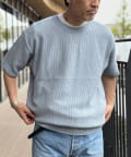 NOLLEY'S(ノーリーズ) 【BATONER】OX SUMMER KNIT CREW NECK S/S