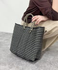 レトラ★メルカドバッグ★ASSORT(S) 1点もの★旧タグ ハンドルカバー付 MERCADO BAG - RUSTIC COLOR ASSORT - 14 (S) | Letra｜レトラ