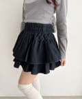 NICE CLAUP / OLIVE des OLIVE OUTLET(ナイスクラップ  / オリーブ デ オリーブ アウトレット) 【one after another】デニムティアードミニスカート