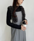 NICE CLAUP / OLIVE des OLIVE OUTLET(ナイスクラップ  / オリーブ デ オリーブ アウトレット) 【one after another】肩フリルワンピ