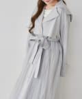 NICE CLAUP / OLIVE des OLIVE OUTLET(ナイスクラップ  / オリーブ デ オリーブ アウトレット) 【one after another】チュールトレンチ