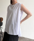 Chez toi(シェトワ) バックフレアノースリプルオーバー