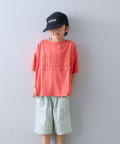CIAOPANIC TYPY(チャオパニックティピー) 【KIDS】ピグメント加工オーバーロゴTEE